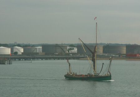 An old fishing boat